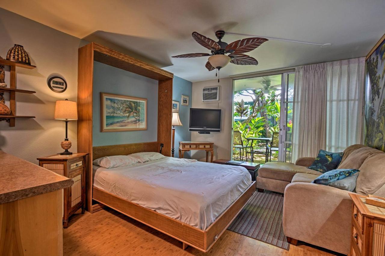 Kailua Studio With Pool Access And Garden Views! Apartman Kültér fotó